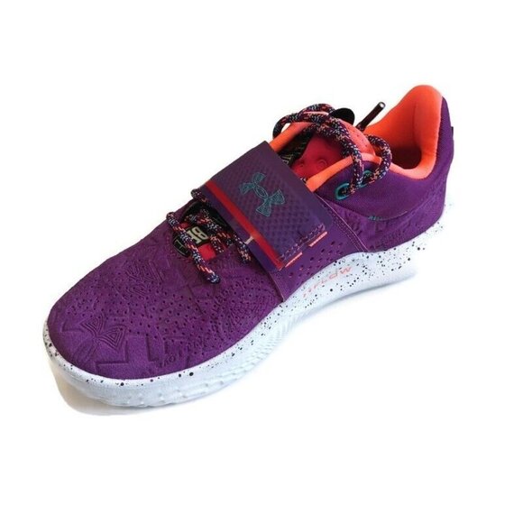 Under Armour Sz M5.5 W7 Flow FUTR X Basketball Shoes Black History 3025344-500 - Picture 3 of 8